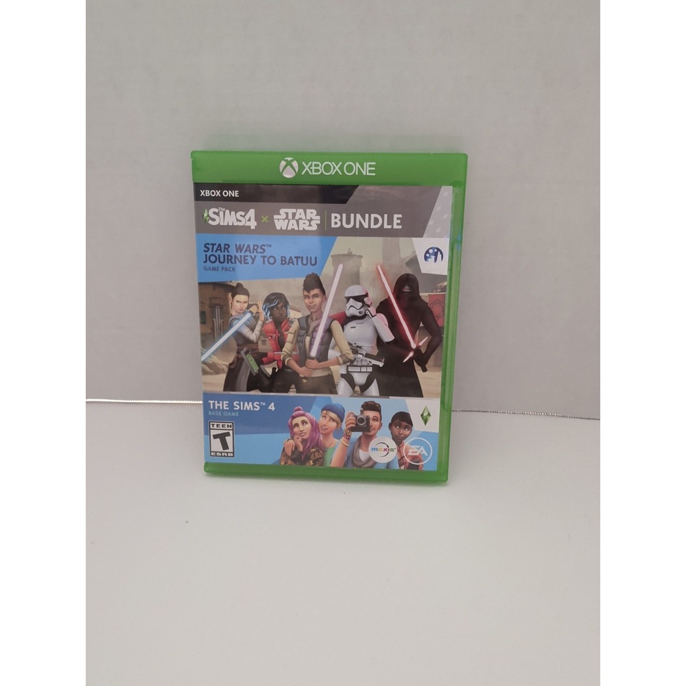 The Sims 4 Star Wars Journey to Batuu Bundle Xbox One Game Disc & Case 37866